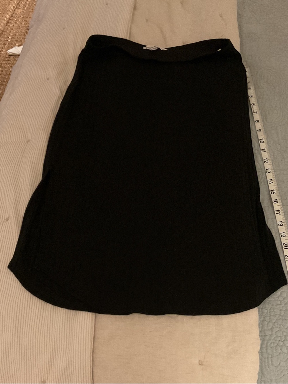 Abercrombie & Fitch Black Midi Skirt